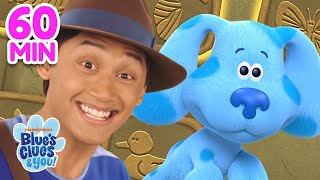 1 Hour of Mini-Games with Blue and Josh! | Missing Color & Shape Games | Blues Clues & You!