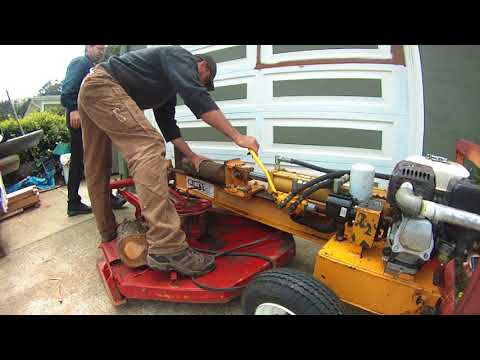 Almost Free Log Splitter is Ranch Ready Almost Free Log Splitter is Ranch Ready