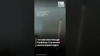 Tornado tears through Kankakee, IL as severe storms impact region