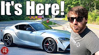 I BOUGHT A MKV TOYOTA SUPRA! First Drive \u0026 FULL BOOST REACTION!!