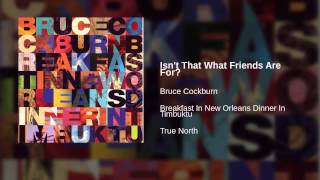 Bruce Cockburn - Isn't That What Friends Are For?