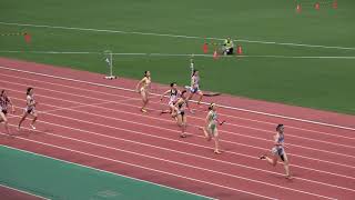 女4x100mR 決 全国高校北九州予選