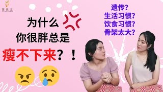 【为什么一直瘦不下啦？！（上）】知道自己属于哪种原因引起的肥胖，就可以用对方法轻松减肥啦！