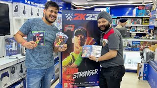 Buying WWE 2K23 - Unboxing, Installation & Gameplay 😍