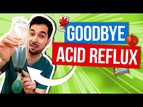 How do you stop nausea from acid reflux?