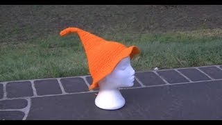 Witches Hat Crochet Tutorial Part 1 of 2  - Halloween