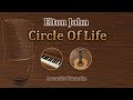 Circle Of Life - Elton John, Carmen Twillie, Lebo M. (Acoustic karaoke) Disney Lion King