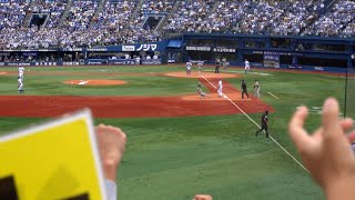 ５回表阪神チャンステーマから近本タイムリーで六甲おろし大合唱！阪神タイガース vs 横浜DeNAベイスターズ　2022/10/8　クライマックスシリーズ