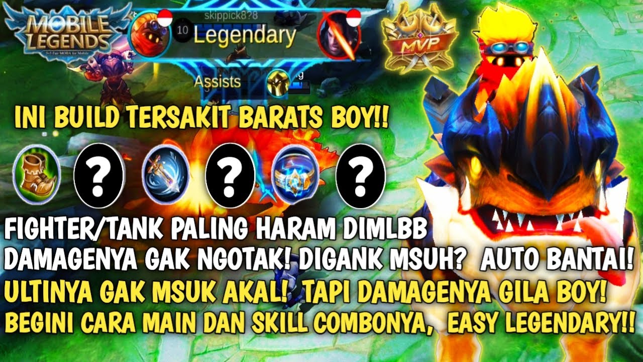 BUILD ITEM TERSAKIT HERO BARATS | CARA MAIN, SKILL COMBO, DAN GAMEPLAY ...