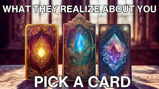 WHAT THEY HAVE REALIZED ABOUT YOU ♥️ PICK A CARD (LOVE TAROT READING) 🔮 DETAILED 💕 #tarotreading