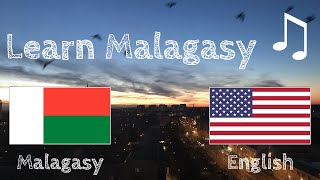 Learn before Sleeping - Malagasy (native speaker)  - with music