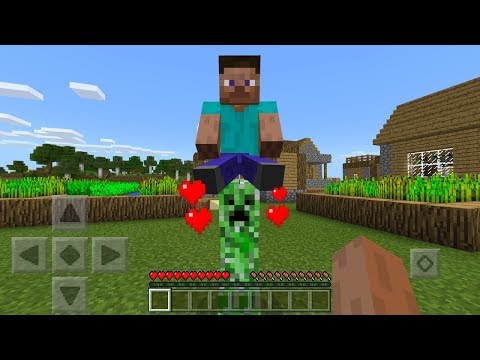How To Tame and Ride Creepers in Minecraft Pocket Edition How To Tame and Ride Creepers in Minecraft Pocket Edition