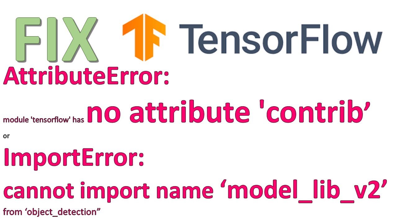 Importerror cannot import name type. ATTRIBUTEERROR. No Module named TENSORFLOW что делать. 'Module' object has no attribute 'display'. ATTRIBUTEERROR: Module 'Seaborn' has no attribute 'heatmape'.
