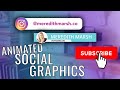 Social Media Animations for YouTube - Custom Social Media Lower Thirds