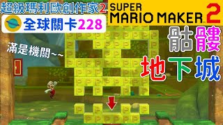 超級瑪利歐創作家2 _全球關卡228 Super Mario Maker 2 Course World