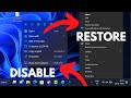 How to Disable 'Show more options' & Restore Old Context Menu in Windows 11