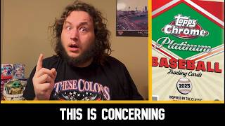 THIS COULD BE VERY CONCERNING FOR 2025 TOPPS PLATINUM CHROME ANNIVERSARY…