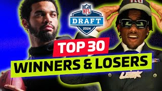 TOP 30 Rookie Winners and Losers in 2024 Fantasy Football - Sleepers and Busts