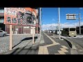 東武東上線 高坂駅 駅周辺の風景【4k60fps】2023年1月