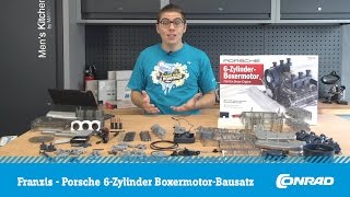 Franzis Porsche 6-Zylinder Boxermotor Bausatz - Kompletter Aufbau | Conrad