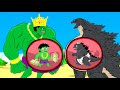 Evolution Of Hulk PREGNANT Vs Godzilla RICH vs POOR | So Sad But Happy Ending