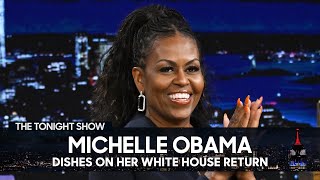 Michelle Obama Dishes on Her White House Return and Her Friendship with Oprah Winfrey | Tonight Show
