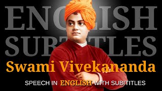 Swami Vivekananda Chicago City Speech in English Subtitles (Original Speech 1893)