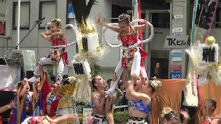 博多どんたく港まつり　美勝女隊　「雅」　駅前どんたくストリ－ト