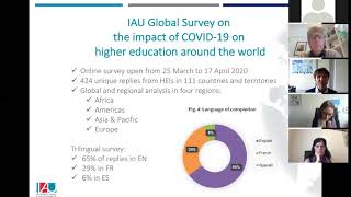 4. Future of Higher Education: Impact of Covid-19 Global Survey Results