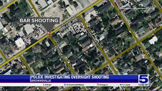 Brownsville police investigate bar shooting that left one man injured