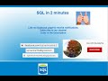 SQL in 2 minutes introduction video (SQL with RaviMartha)