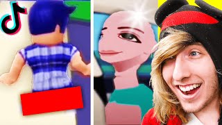 ROBLOX TIKTOK But If I Laugh The Video Ends!