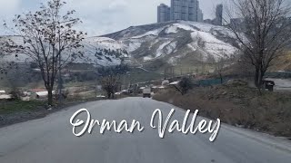 Snowfall | Orman valley | Ankara | Turkey | Daily Routine Life | The Wanderer's World