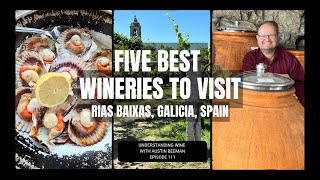 Five Best Wineries to Visit in Rias Baixas, Spain.  Albarino.