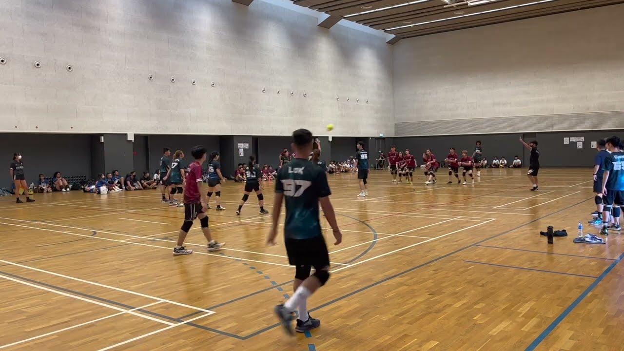 2022 大專院校閃避球比賽 混合B組 HKUST-B VS THEi - YouTube