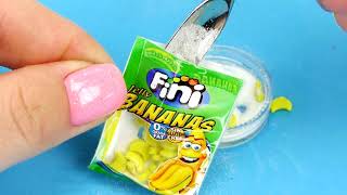 12 DIY MINIATURE FOOD REALISTIC HACKS AND CRAFTS FOR BARBIE DOLLHOUSE !!!