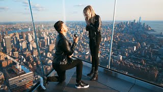 NYC Proposal Compilation! Incredible New York Ideas for Marriage Engagements Including Rooftops