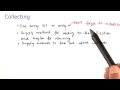 Collecting - Intro to Java Programming