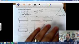 Example of Fill-In Flow Proof (Using Congruent Triangles)