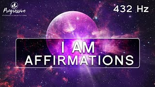 I AM Affirmations for Confidence Success Wealth Health, Reprogram your Mind as you Sleep Meditation