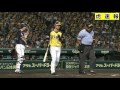 江越がデッドボールで出塁阪神vsヤクルト2016 7 28 虎速報