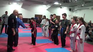 2018.11.24 Kicks Martial Arts 11: Weapons Kata Under Black Belt Awards