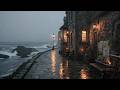 Ocean Rain, Lantern Glow & Dark Academia Piano | A Forgotten Seaside Village Wrapped in Nostalgic