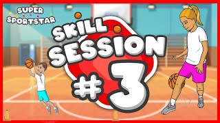 30 minute elementary PE lesson - Individual sport skill session #3 (Basketball & ball handling)