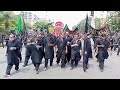 10 muharam 1446hijri markazi jaloos ashura karachi labbaikyahussain azadarinetwork yahussain ya