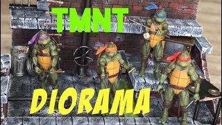 Diorama TORTUGAS NINJA Teenage mutant ninja turtles