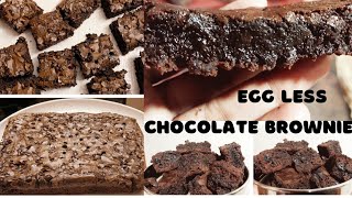 Eggless Chocolate  brownie! ಚಾಕ್ಲೆಟ್ ಬ್ರೌನಿ ರೆಸಿಪಿ 2024 Ain kitchen kannada recipe