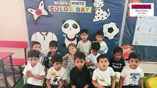 Black \u0026 White Color Day at Kidzee | A Creative Celebration!