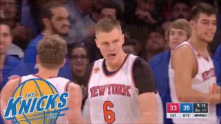 Kristaps Porzingis 2016/2017 Highlights - The UNICORN!