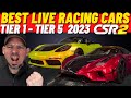 CSR2 Best Live Racing Cars 2023 | CSR2 Tier 1, Tier 2, Tier 3, Tier 4, Tier 5 best live racing cars